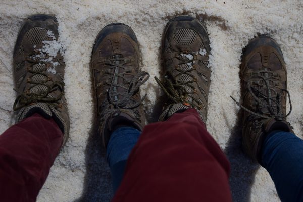 ... ihre Fußstapfen bald in ein anderes Salz der Erde setzen