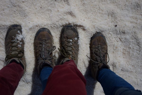 ..., soon to leave their footprints in another corner of the world